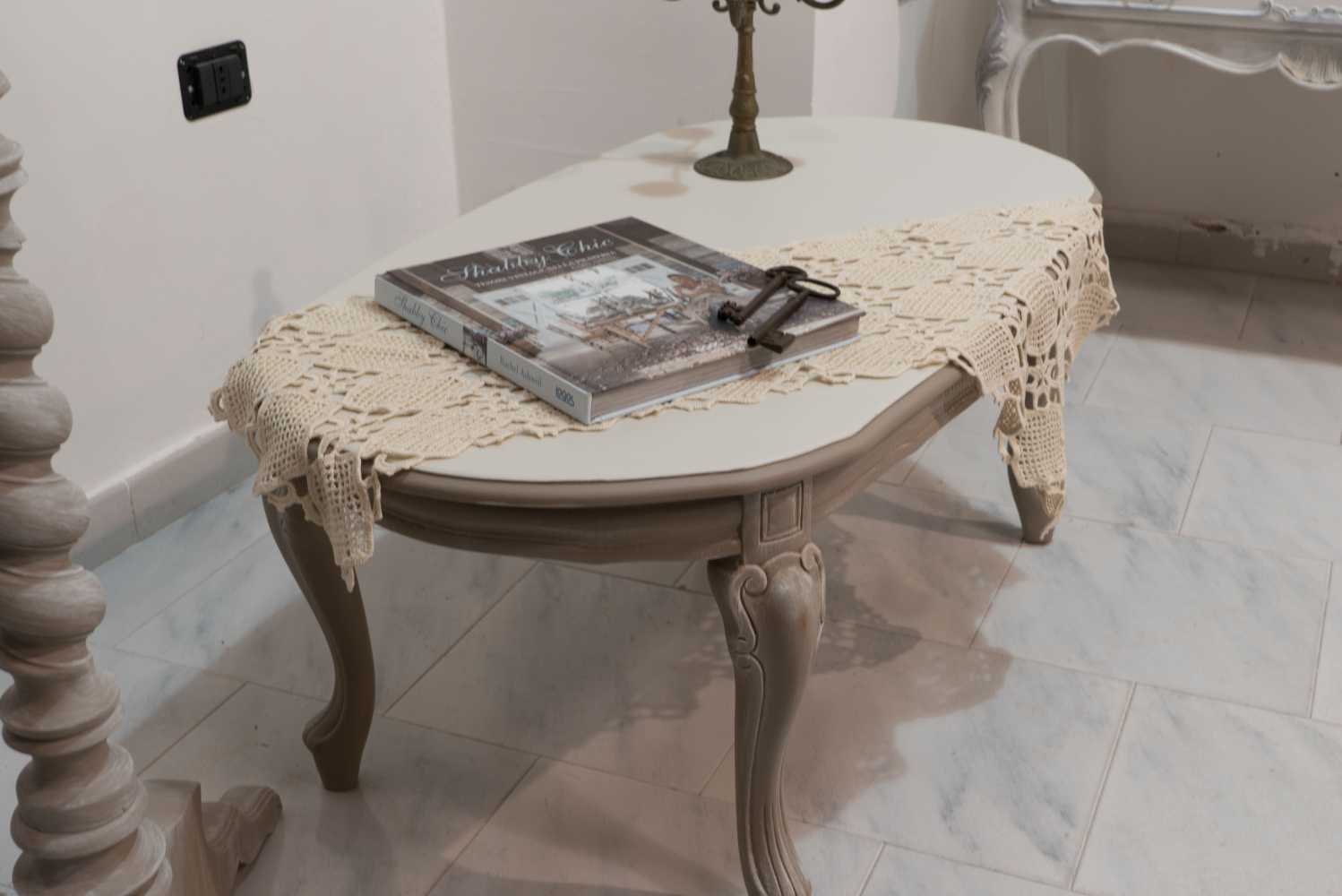 tavolino shabby chic