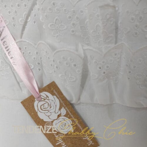 lenzuola nicole l'atelier 17 bianca shabby chic