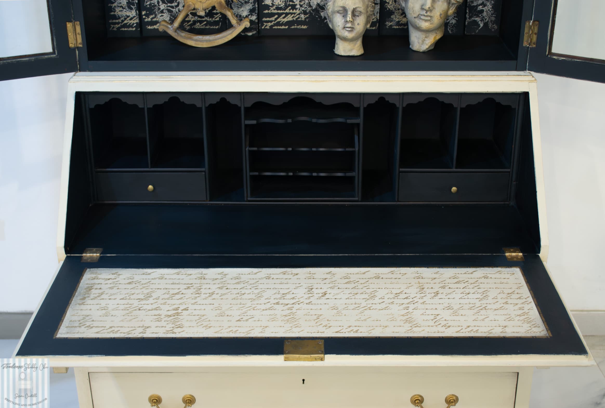 Credenza Shabby Chic provenzale 12 Credenza Shabby Chic provenzale - immagine 12