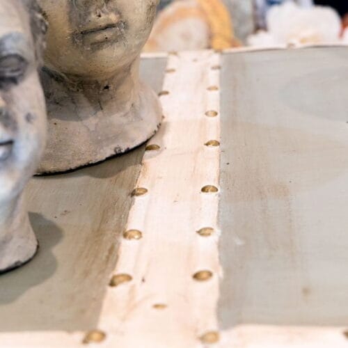 Baule in stile Shabby Chic 11 baule trasformato in stile shabby chic