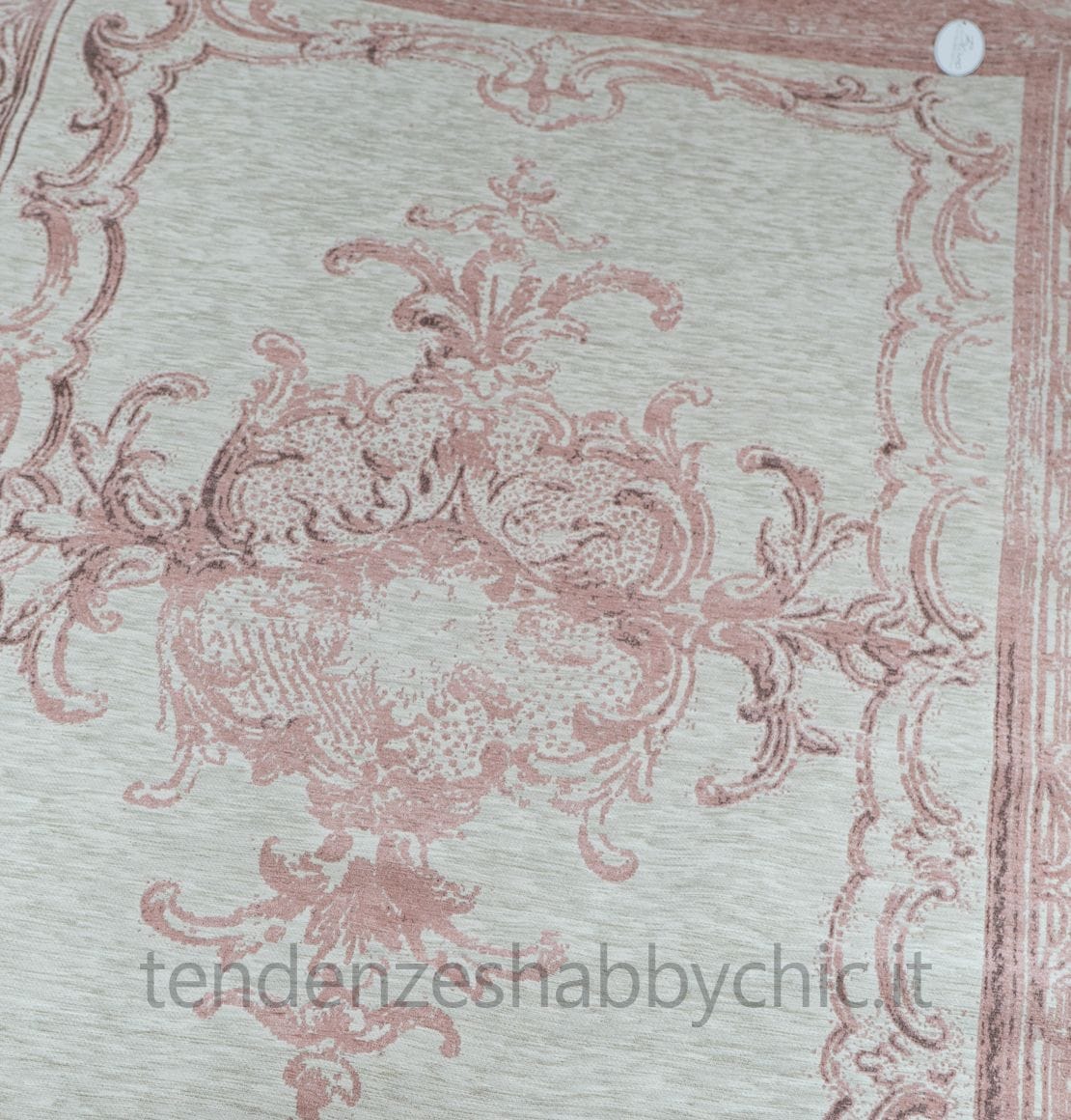 Tapis Blanc Mariclo' Roses 140 x 200 Teatro 2 Tapis Blanc Mariclo' Roses 140 x 200 Teatro – Image 2