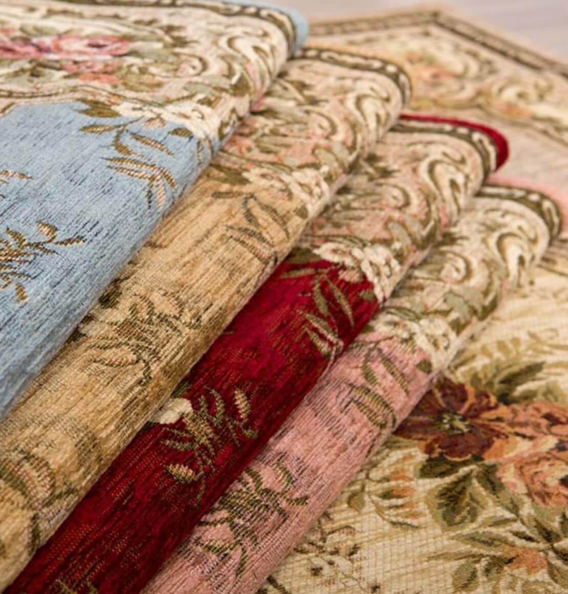 Tappeto Blanc Mariclo elegant 85 X 150 rosso bordeaux - La Tua Casa Shabby
