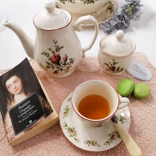 Alternative view of Blanc Mariclo Teiera in ceramica Moss Roses 825 ml