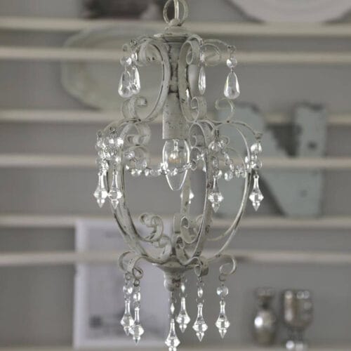lampadario shabby pendenti