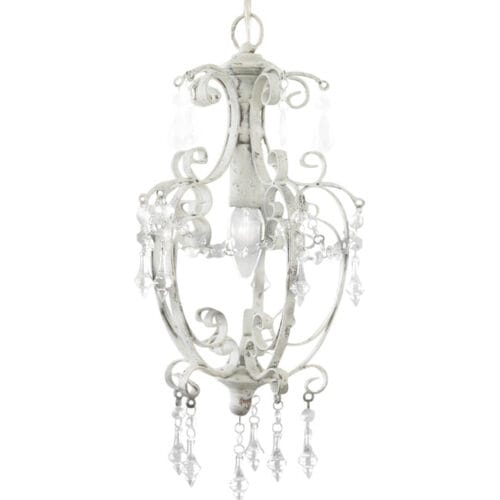lampadario shabby cucina