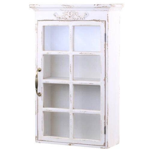 pensile in legno shabby chic