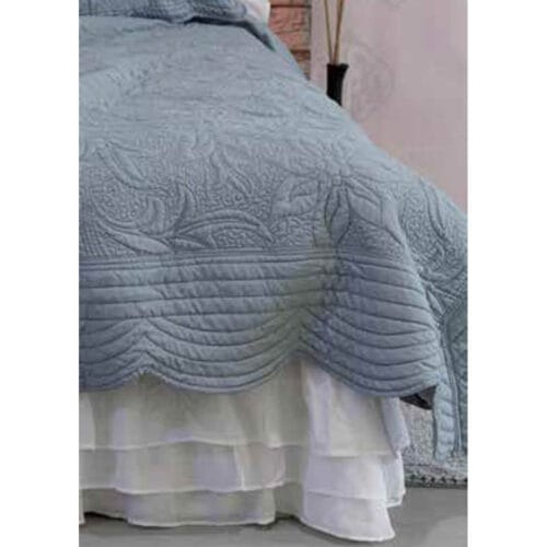 vestiletto matrimoniale con frill