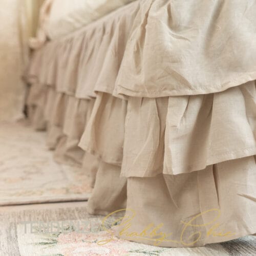 Alternative view of Vestiletto matrimoniale con Frill