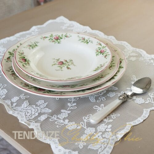 Set 2 Tovagliette Americane in pizzo Ciel