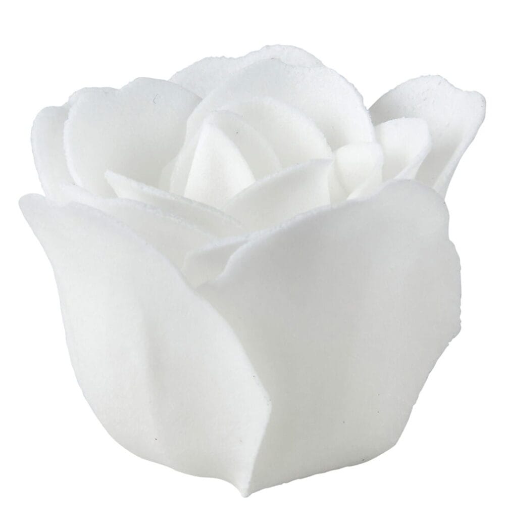 Scatola da 12 rose con petali di sapone bianco e rosa Mathilde M. - immagine 4