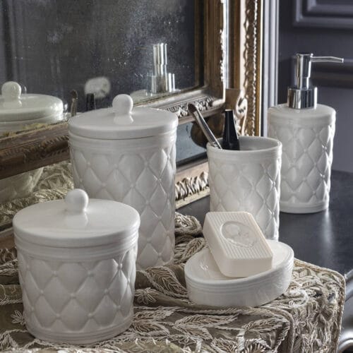 Alternative view of Capitonné Vaso de Baño de Cerámica Mathilde M. - Boudoir Précieux
