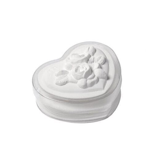 Alternative view of Scatola a cuore con 30 fogli di sapone al profumo di rosa Mathilde M.