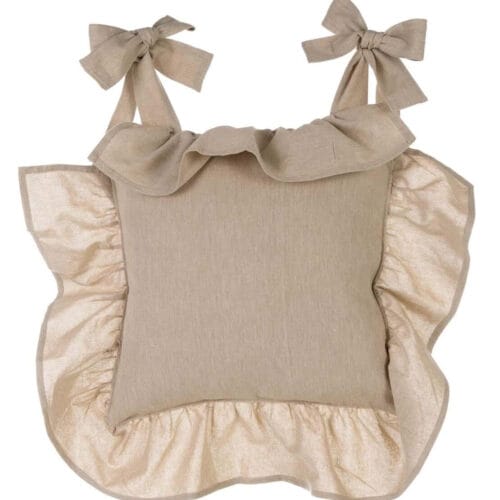 Copricuscino Sedia con volants Blanc Mariclò Beige