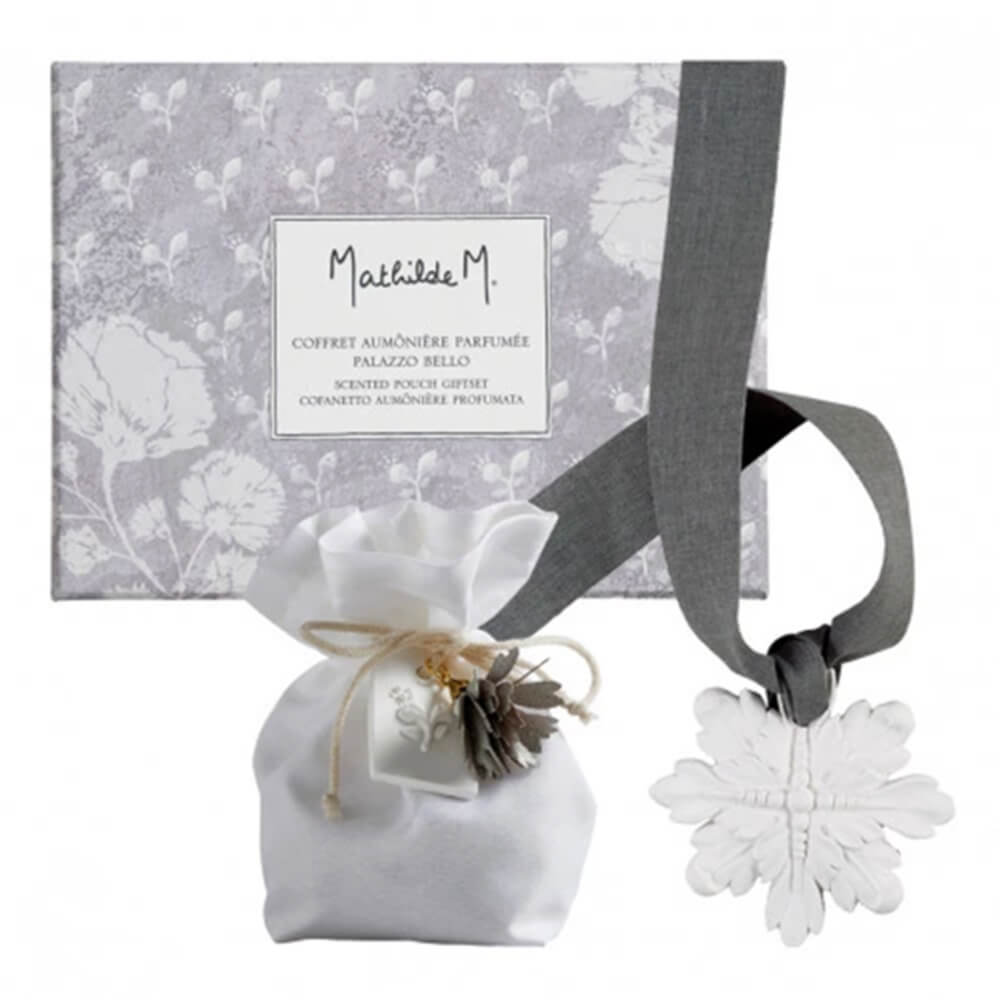 Caja de yeso y bolso perfumado Palazzo Bello - Fleur de Coton