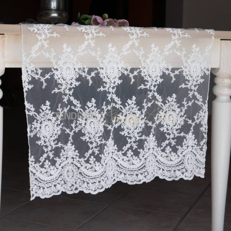 Runner Da Tavolo In Con Pizzo, Nastro Di, Decorazione Da Tavolo Per Matrimonio Vintage Rustico 30 Cm Di 674420