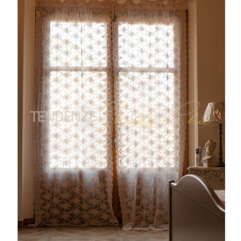 Devola Tenda da cucina in stile rustico, corta, in pizzo | FindTheDeal