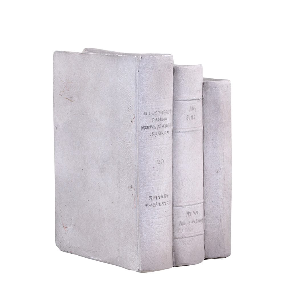 libri decorativi in gesso stile vintage