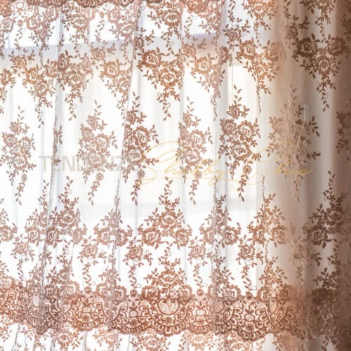 tenda in pizzo provenza in organza Chez Moi