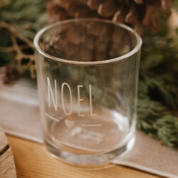bicchiere acqua natalizio