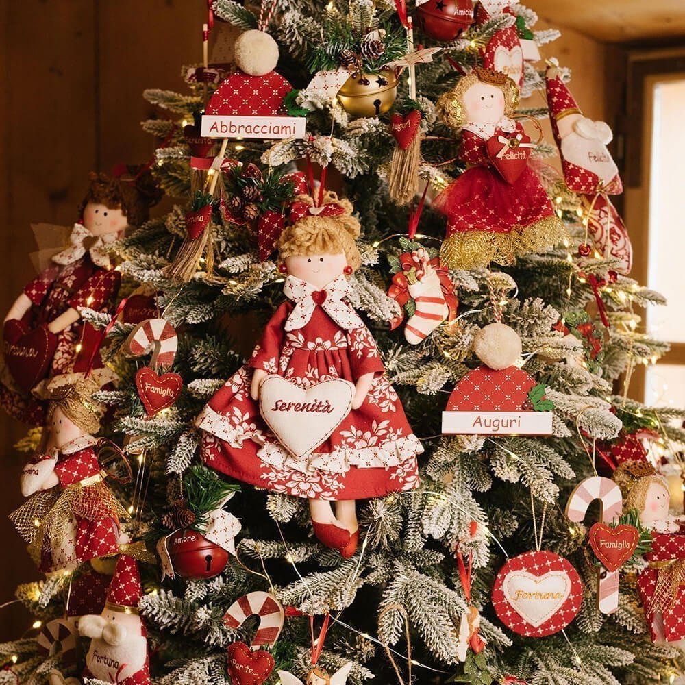 40 Mini Cappellini Di Natale Rossi – Decorazioni Per Albero, Bambole, Festa, Fai Da Te
