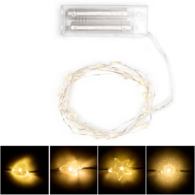 Lumières LED alimentées par piles, disponibles en 4 formes