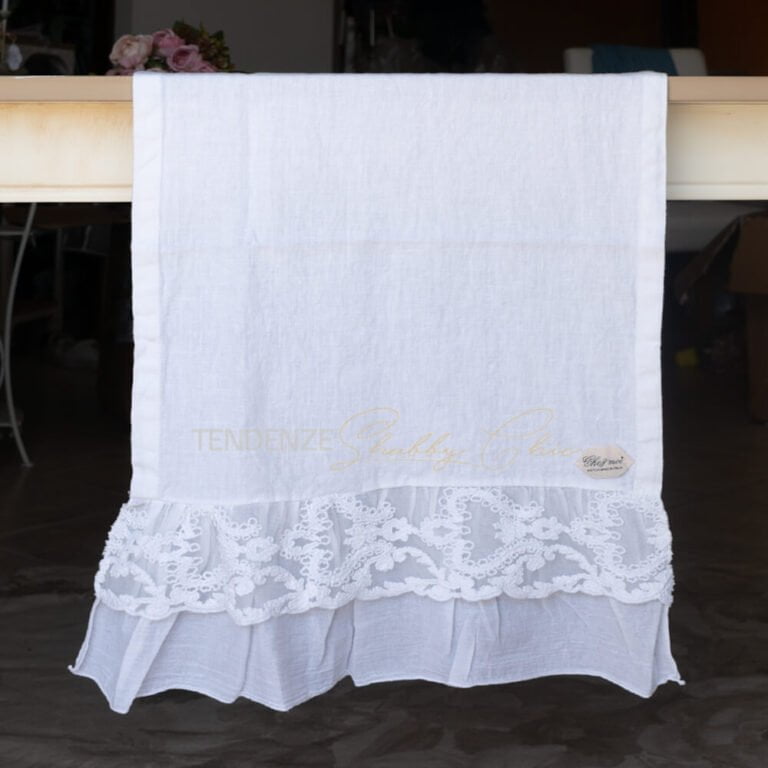 Runner da tavola con pizzo e ricamo - SHEIN ALIA