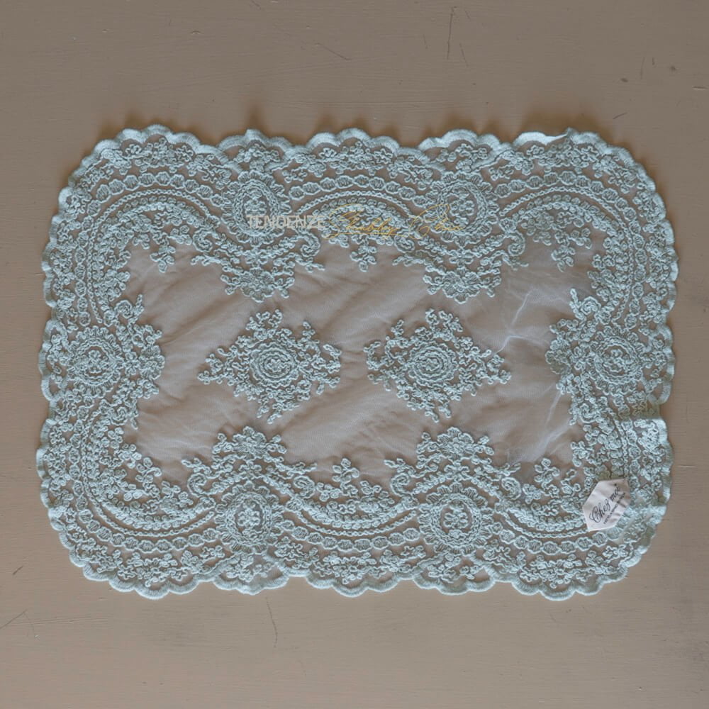 Napperon corinthien Couleur luxe Menthe 35 x 50 Chez Moi