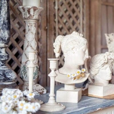 Tendenze Shabby Chic: Meubler avec du Blanc Mariclo et ses charmants rideaux
