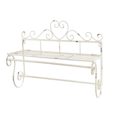 Etagère en métal avec cœurs Nuvole di Stoffa