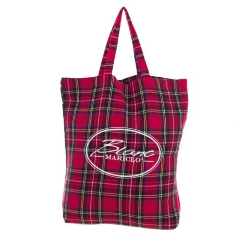 borsa tartan blanc mariclo