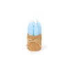 Bouquet 7 Candele Azzurre h 11,5 cm