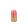 Bouquet 7 Candele Rosa h 11,5 cm