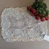 centrino in pizzo corinzio luxury 35x50 biscotto shabby chic
