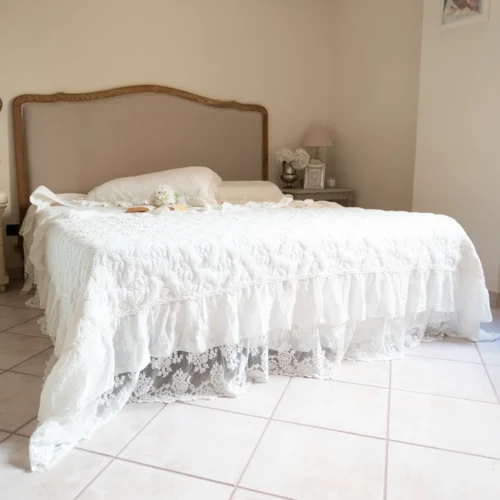 trapunta matrimoniale bianc acolette chez moi