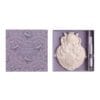 Scatola con medaglione in gesso profumato a forma di cuore e ricarica 15ml Te Bianco