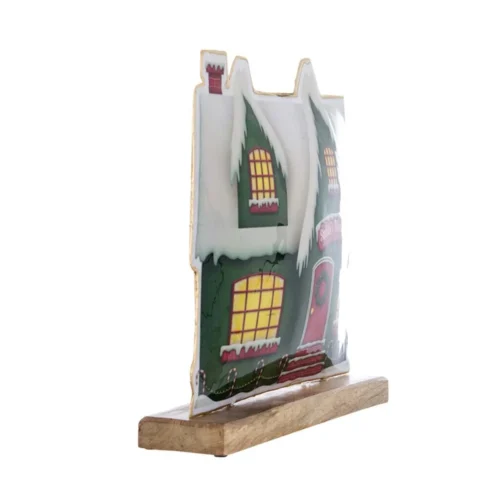 casette in metallo su base in legno