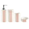 Mathilde M Rose Madame de Récamier ensemble de salle de bain en céramique 4 pièces