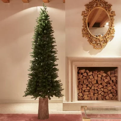 EDG Árbol de Navidad de pino delgado Alt. 210 cm