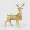 EDG Base para árbol de Navidad Ciervo dorado h 102 cm