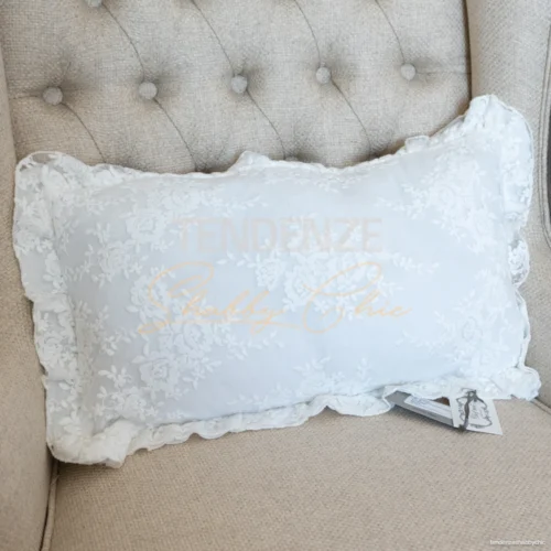 4746 002 Fodera cuscino romantique bianco naturale 1