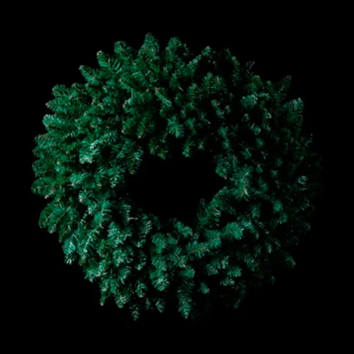 Alternative view of EDG Corona ghirlanda verde diametro 80 cm