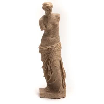 Statuette Vénus effet pierre H 29 cm