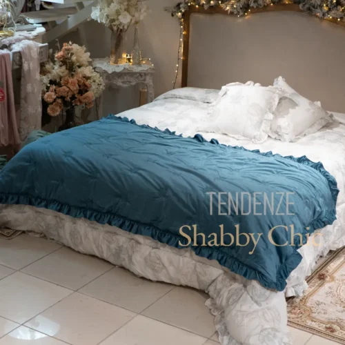 Ravello L'Atelier 17 Sommier velours bleu