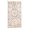 Tapis Blanc Mariclo Aubusson ivoire 85x150