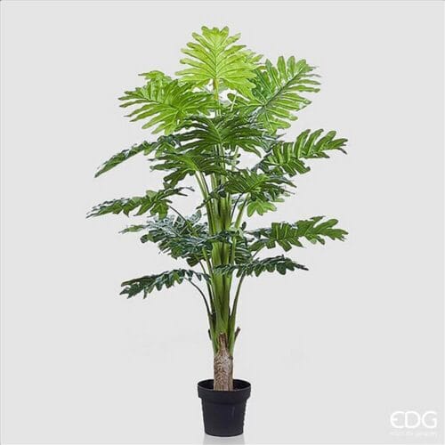 EDG Pianta artificiale Filodendro con vaso H 140 cm