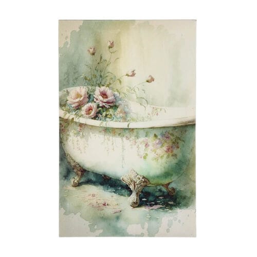 Nuvole di Stoffa Toile vintage Baignoire de bain 22x35 – Image 2