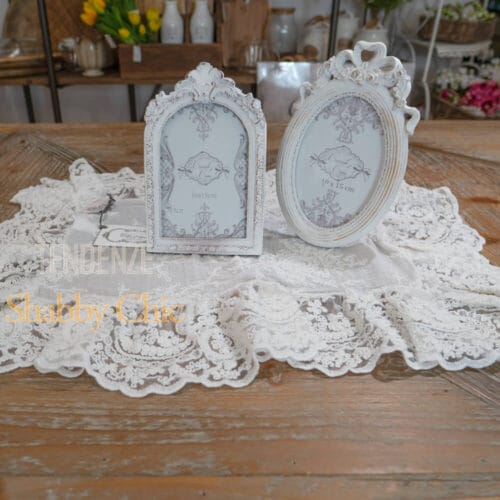 Chez Moi Centrino Etoile Corinzio bianco naturale 45×55 5