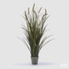 EDG Pianta artificiale Festuca con 7 spighe H 100 cm