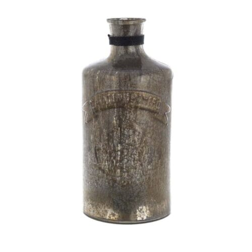 Blanc Mariclo Bottiglia decorativa vintage in vetro Ø16xh34