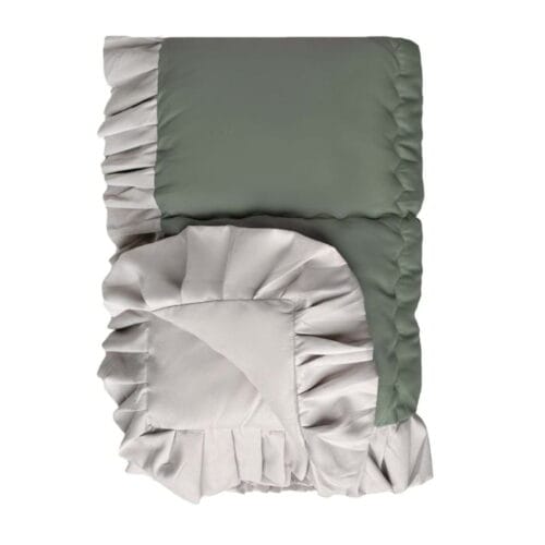 Blanc Mariclo Trapunta matrimoniale verde double face 260x260